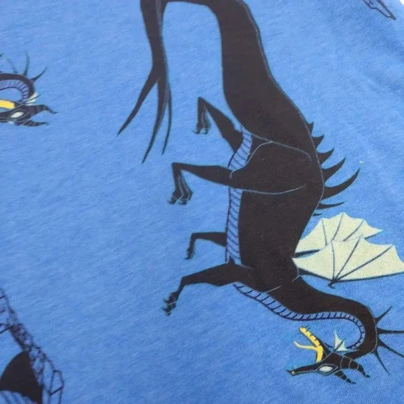 Maleficent Dragon All Over Shirt Multiple Sizes - Picture 4 of 7